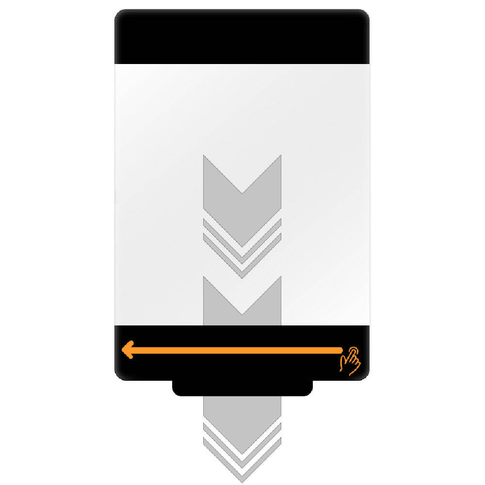 Apple iPad 11th Generation 2025 Zore Easy Glass Screen Protector with Easy Application Tool Black