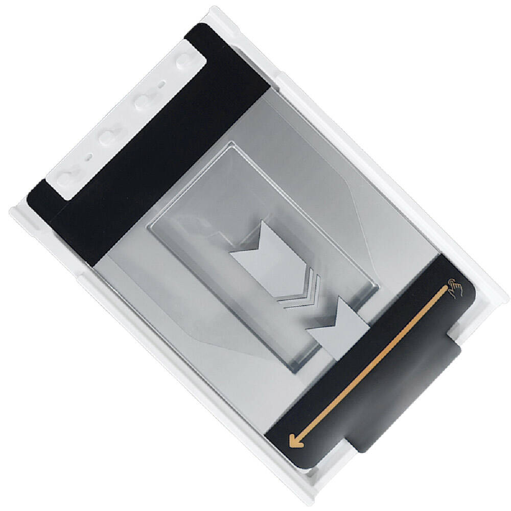 Apple iPad 11th Generation 2025 Zore Easy Glass Screen Protector with Easy Application Tool Black