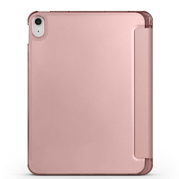 Apple iPad 11.Nesil 2025 Zore Smart Cover Kalem Bölmeli Standlı 1-1 Kılıf Lacivert