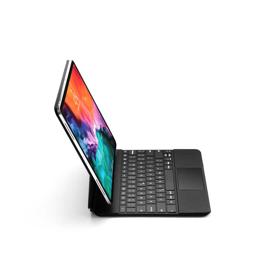 Apple iPad Air 10.9 2020 (4.Nesil) Wiwu Magic Keyboard Siyah
