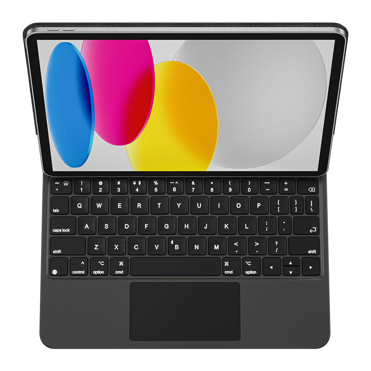 Apple iPad 10th Generation 2022 10.9" Keyboard Case with Touchpad and Illuminated Keyboard Wiwu KX005 Keyboard Black