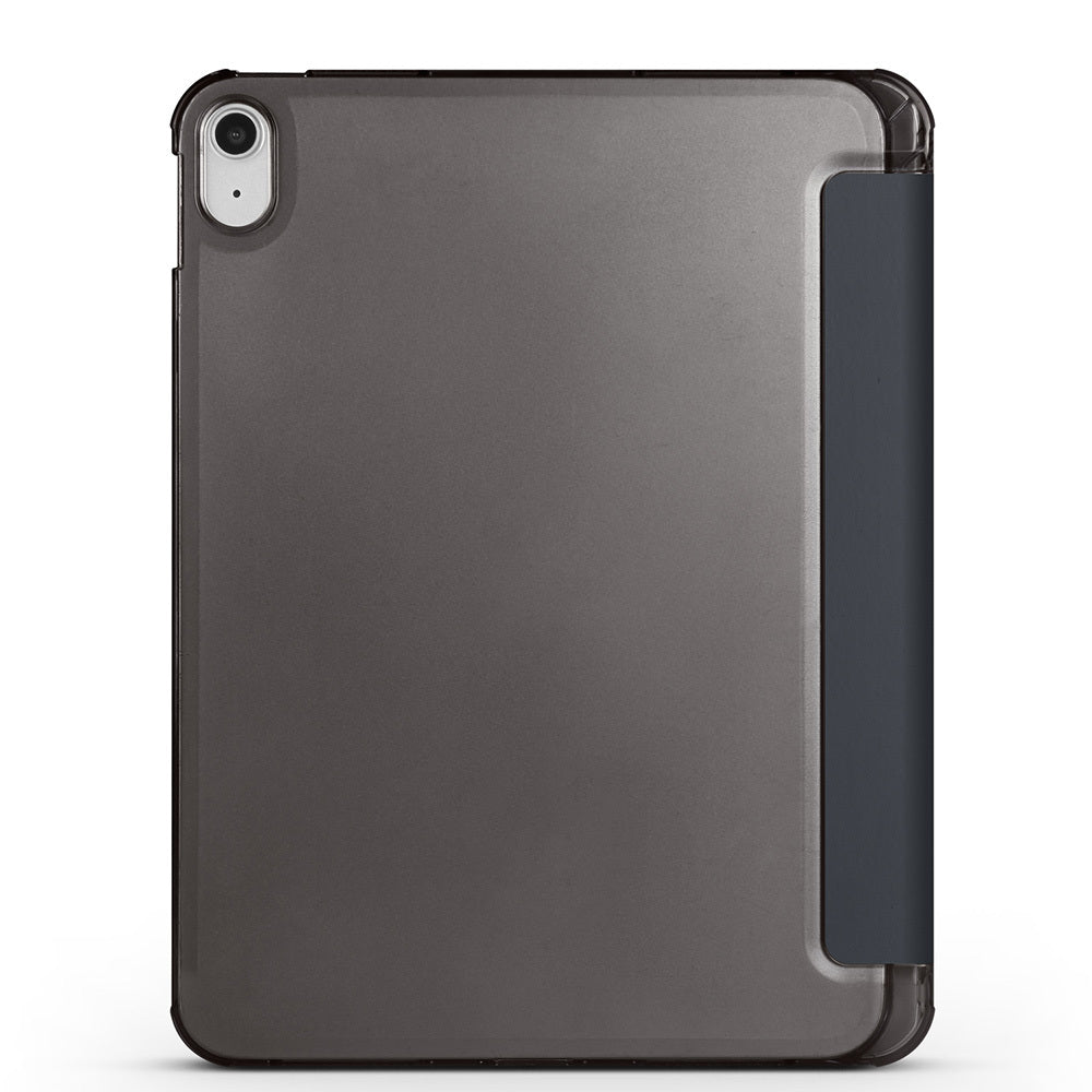 Apple iPad Air 10.9 2022 (10.Nesil) Zore Smart Cover Kalem Bölmeli Standlı 1-1 Kılıf Rose Gold