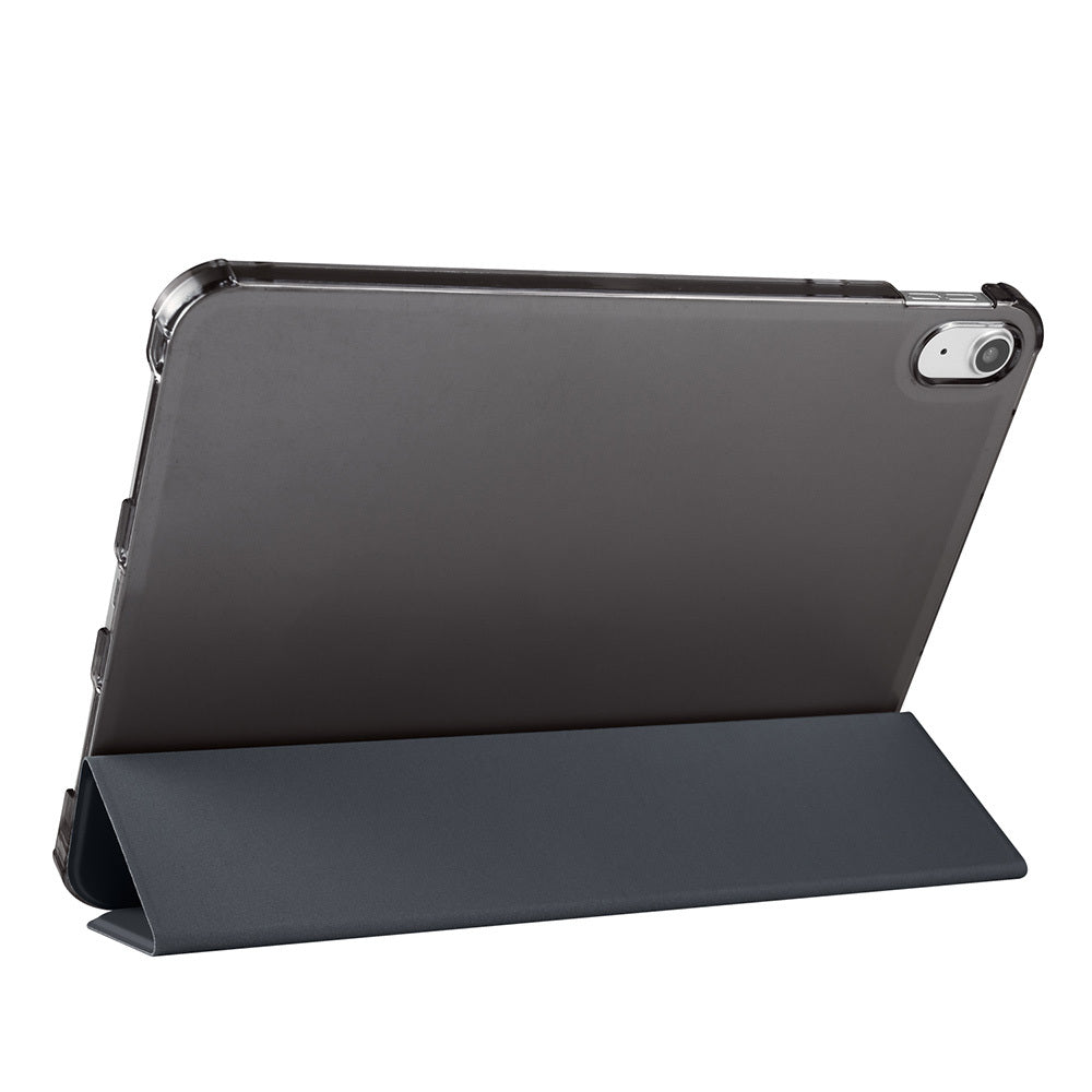 Apple iPad Air 10.9 2022 (10.Nesil) Zore Smart Cover Kalem Bölmeli Standlı 1-1 Kılıf Rose Gold