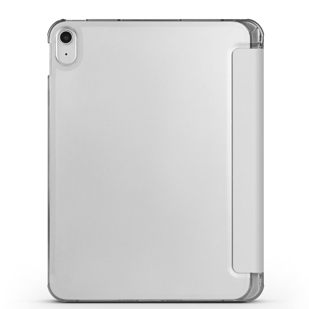 Apple iPad Air 10.9 2022 (10.Nesil) Zore Smart Cover Kalem Bölmeli Standlı 1-1 Kılıf Rose Gold