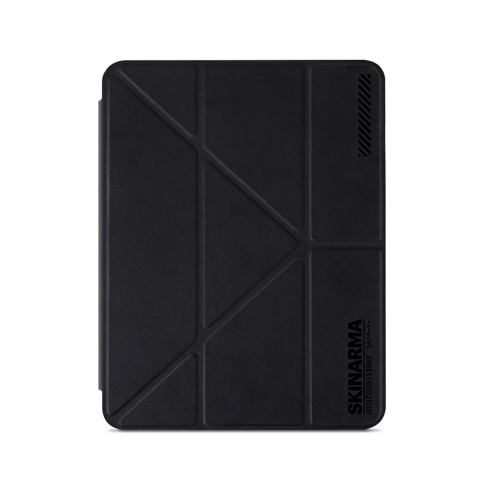 Apple iPad Air 10.9 2022 (5.Nesil) Kılıf SkinArma Sticker Tasarımlı Arkası Şeffaf Çıkarılabilir Magnetik Henko Kılıf
