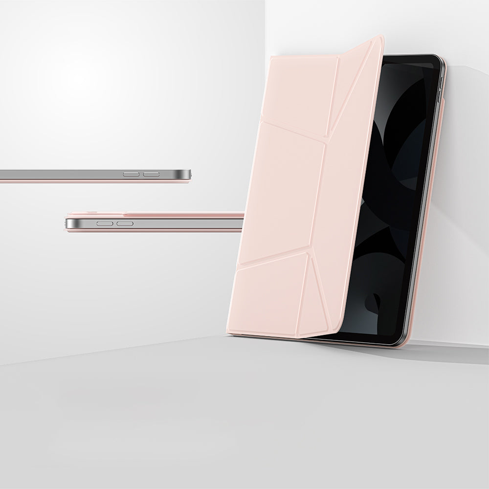 Apple iPad Air 11 2024 Amazingthing Matte Pro Mag Folio Foldable Magnetic Stand Case Black
