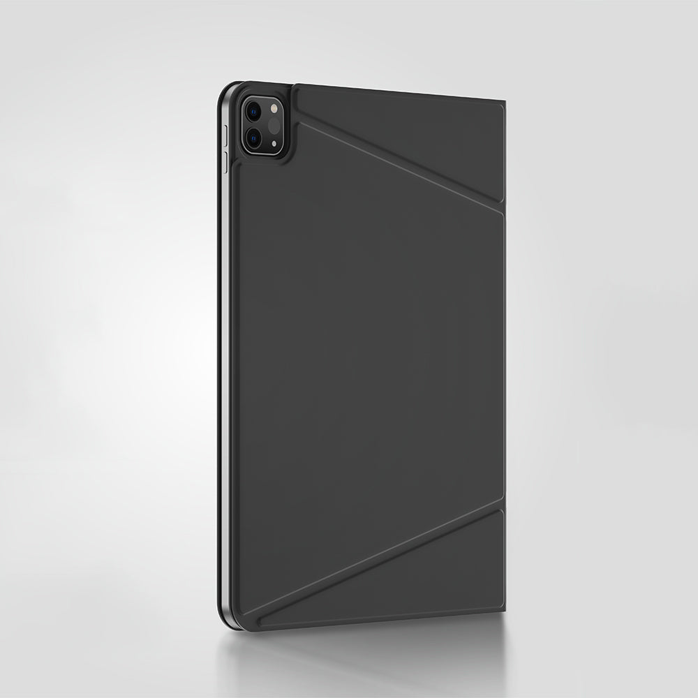 Apple iPad Air 11 2024 Amazingthing Matte Pro Mag Folio Foldable Magnetic Stand Case Black