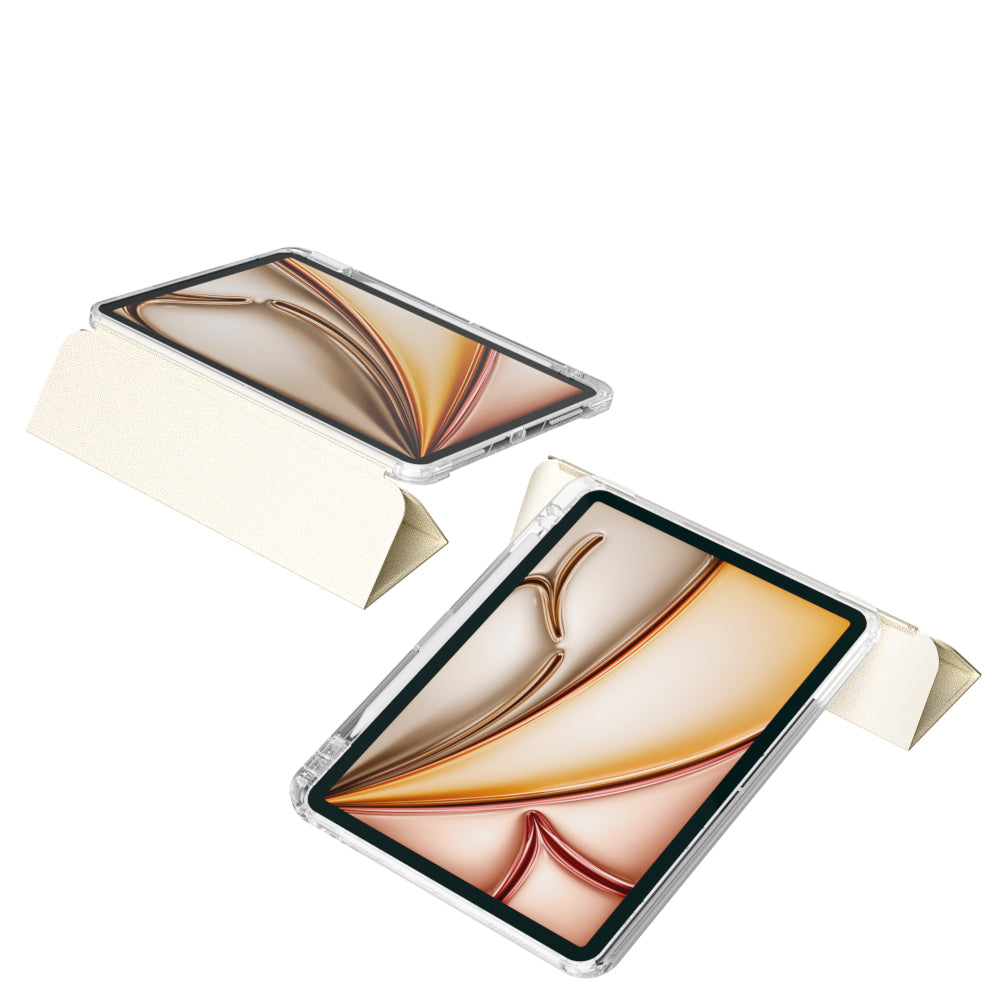 Apple iPad Air 11 2024 Case Magnetic Detachable Airbag Zore Sliding Tablet Case Blue Light