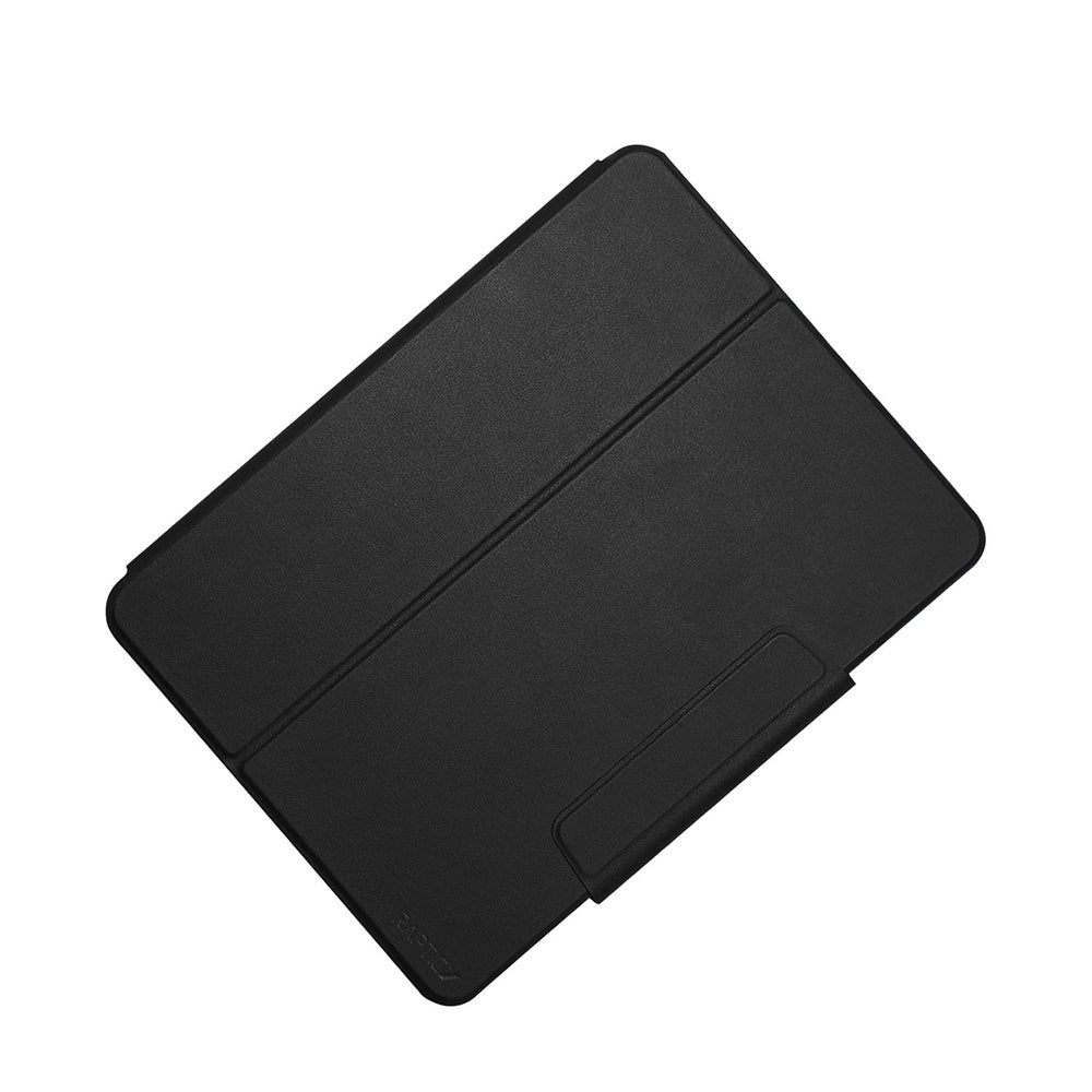 Apple iPad Air 11 2024 Raptic Spin Detachable Folio PU Stand Case with Detachable Pencil Compartment Black
