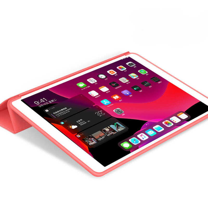 Apple iPad Air 11 2024 Zore Original Stand Case Red