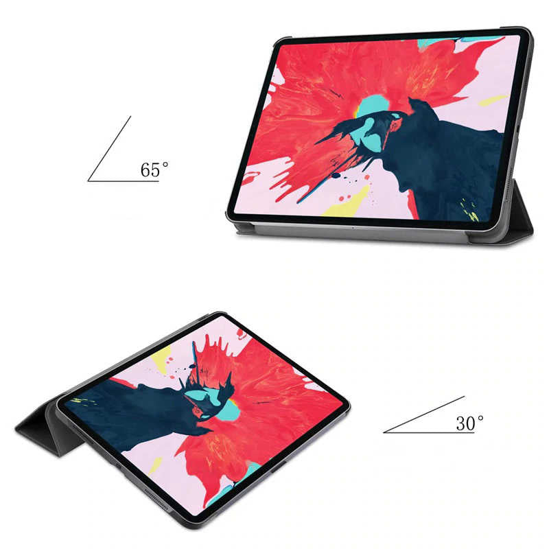Apple iPad Air 11 2024 Zore Smart Cover Stand 1-in-1 Case Purple
