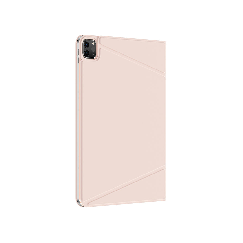 Apple iPad Air 11 2025 M3 Amazingthing Matte Pro Mag Folio Foldable Magnetic Stand Case Pink
