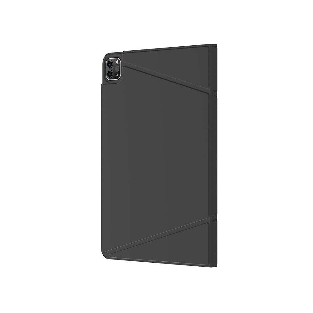 Apple iPad Air 11 2025 M3 Amazingthing Matte Pro Mag Folio Foldable Magnetic Stand Case Black