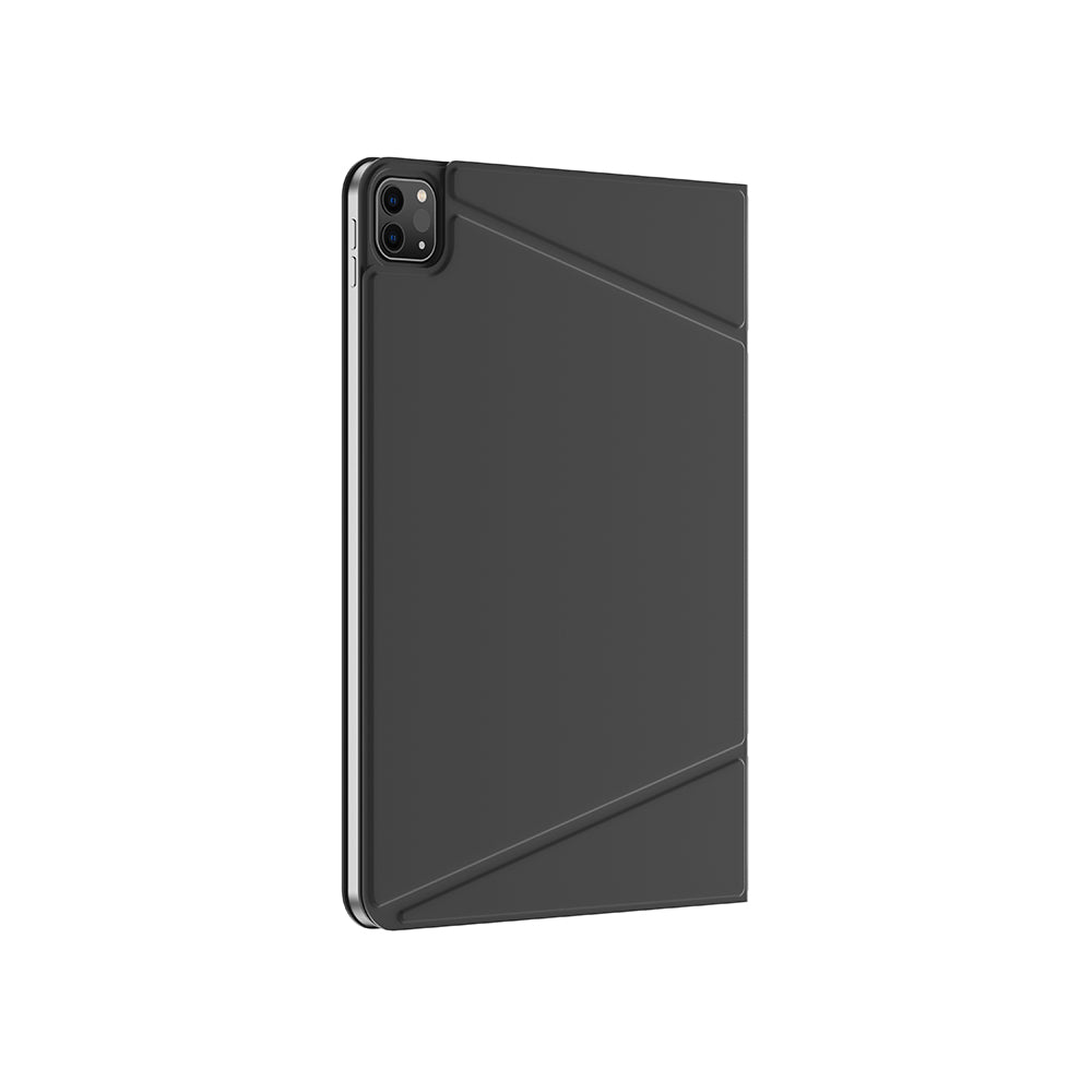 Apple iPad Air 11 2025 M3 Amazingthing Matte Pro Mag Folio Foldable Magnetic Stand Case Black