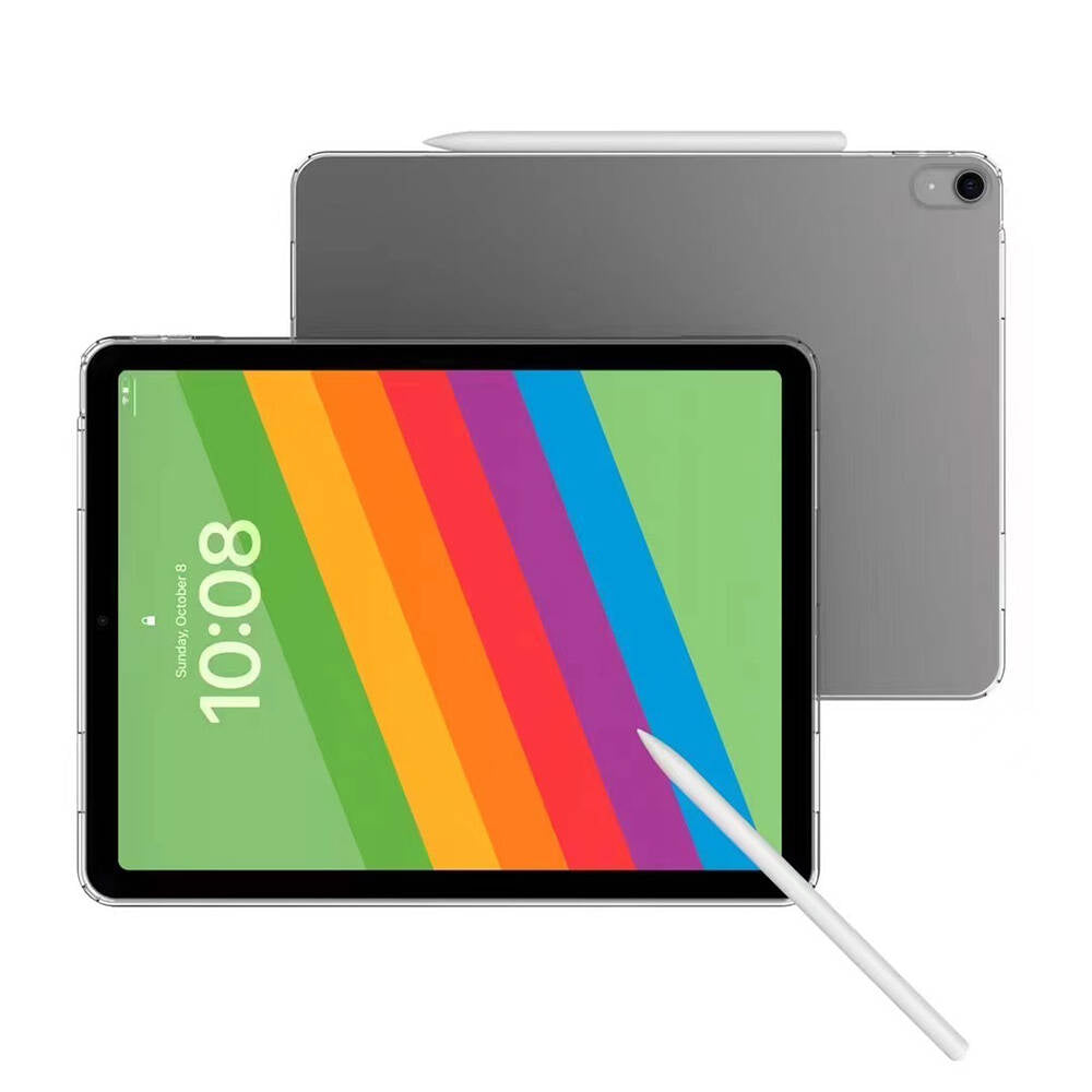 Apple iPad Air 11 2025 M3 Case Zore Tablet Nitro Anti Shock Silicone Cover Transparent