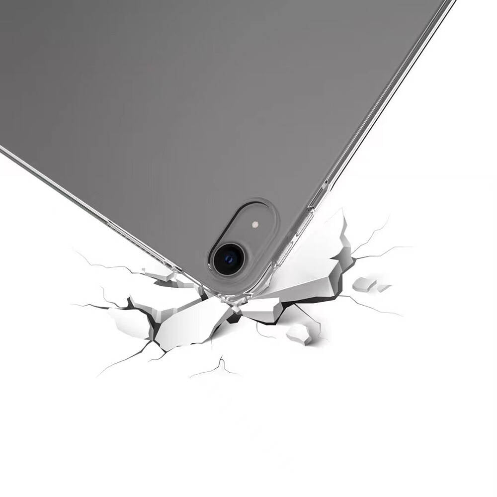 Apple iPad Air 11 2025 M3 Case Zore Tablet Nitro Anti Shock Silicone Cover Transparent