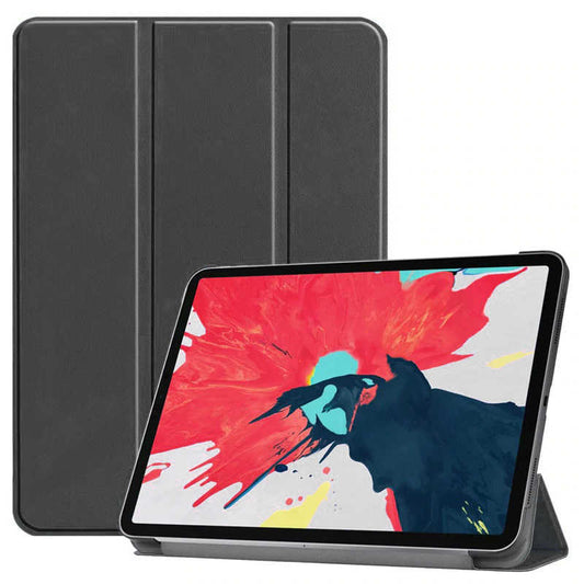 Apple iPad Air 11 2025 M3 Zore Smart Cover Standlı 1-1 Kılıf Siyah