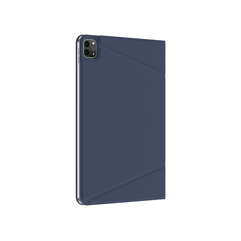 Apple iPad Air 13 2024 Amazingthing Matte Pro Mag Folio Foldable Magnetic Stand Case Black
