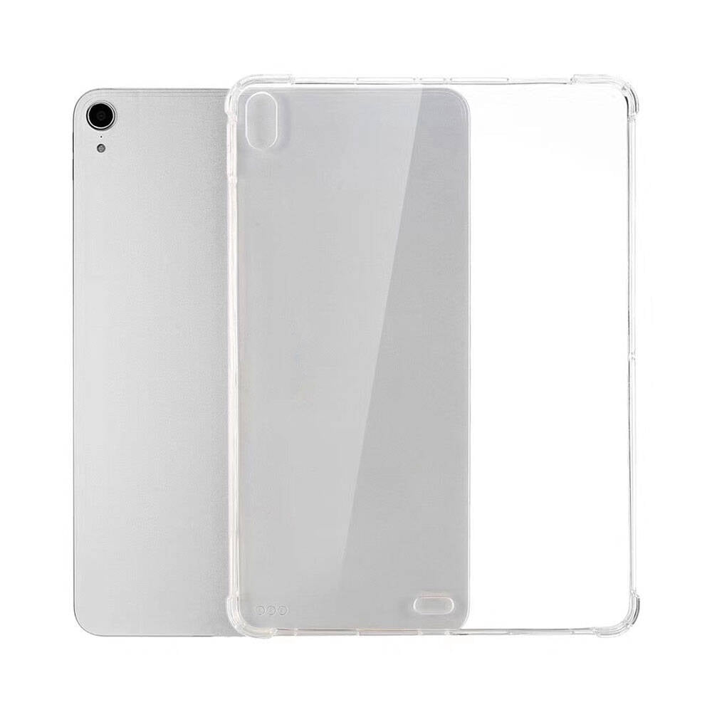Apple iPad Air 13 2024 Case Zore Tablet Nitro Anti Shock Silicone Cover Transparent