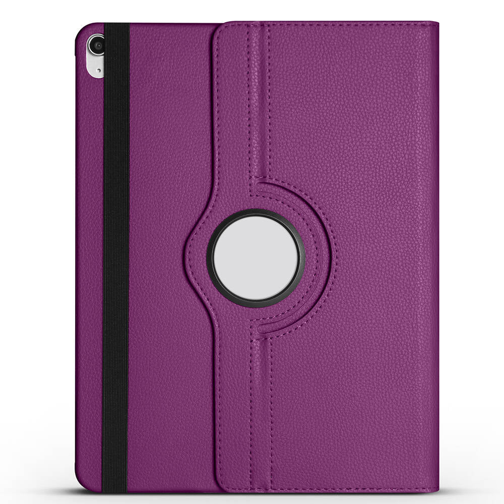Apple iPad Air 13 2024 Zore Rotating Stand Case Purple