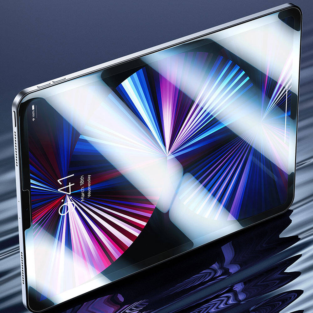 Apple iPad Air 13 2025 M3 Benks OKR Glass Warrior HD Parlak Ekran Koruyucu Şeffaf