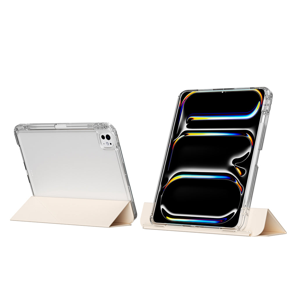 Apple iPad Air 13 2025 M3 Kılıf Magnetik Ayrılabilen Airbagli Zore Sliding Tablet Kılıfı