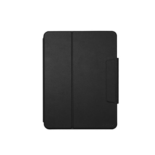 Apple iPad Air 13 2025 M3 Raptic Spin Detachable Folio PU Ayrılabilir Kalem Bölmeli Standlı Kılıf Siyah