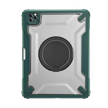 Apple iPad Pro 11 2018 Wiwu Mecha Rotating Stand Tablet Case Green