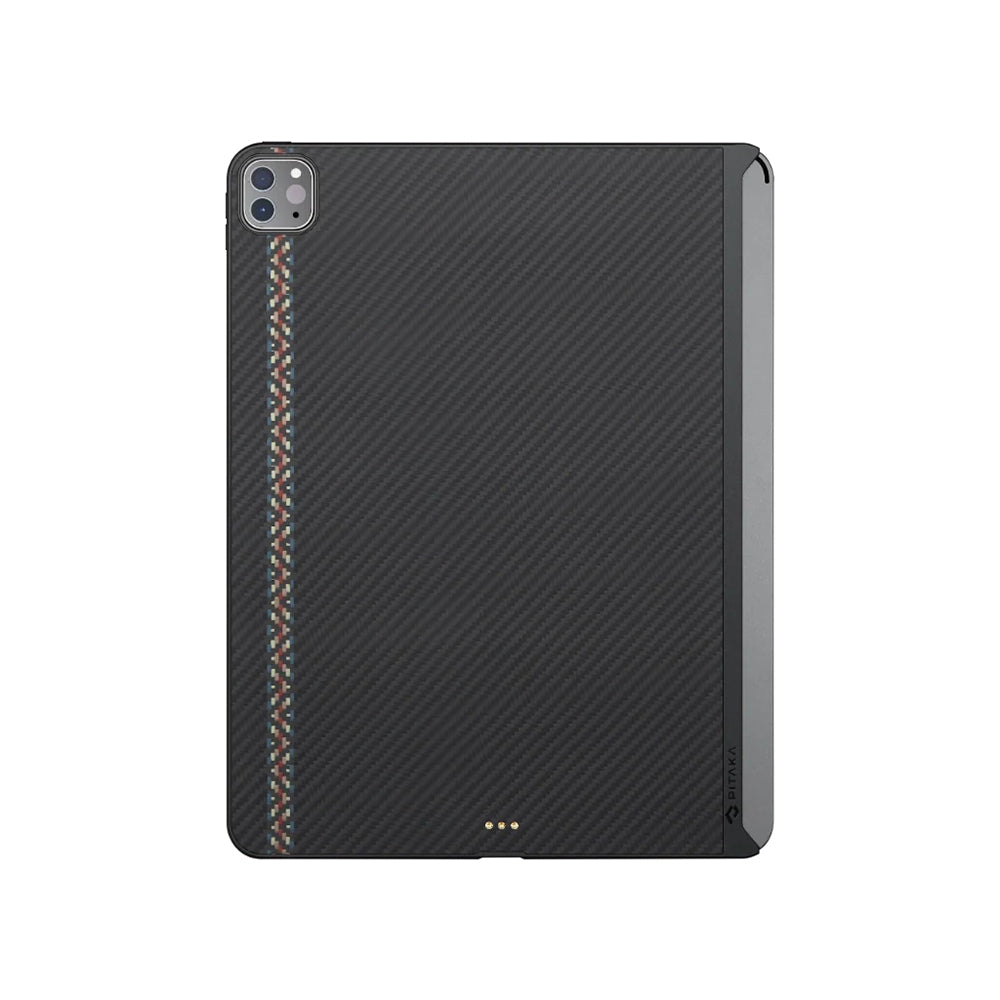 Apple iPad Pro 11 2020 (2nd Generation) Case Aramid Fiber Pitaka Ultra-Slim Classic Series Tablet Cover Black-Green