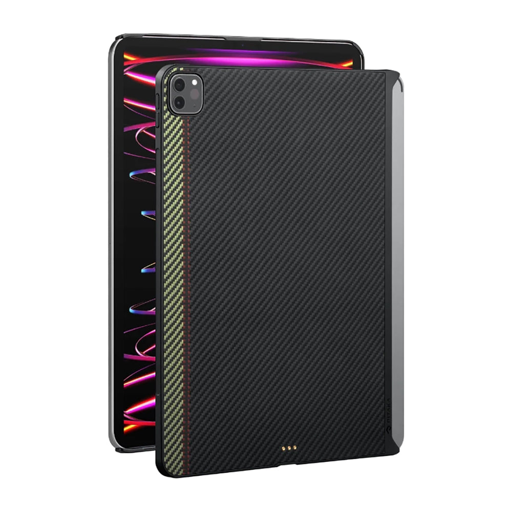 Apple iPad Pro 11 2020 (2nd Generation) Case Aramid Fiber Pitaka Ultra-Slim Classic Series Tablet Cover Black