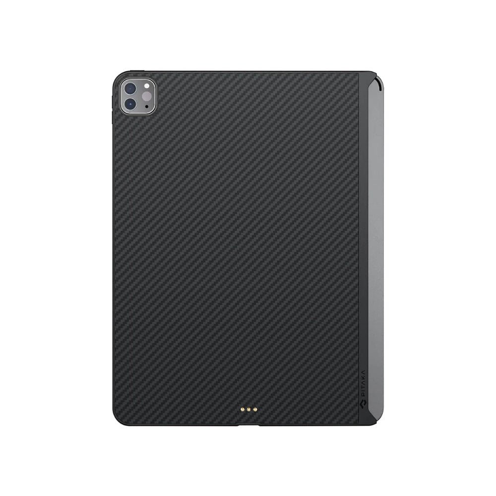 Apple iPad Pro 11 2021 (3rd Generation) Case Aramid Fiber Pitaka Ultra-Slim Classic Series Tablet Cover Black-Red