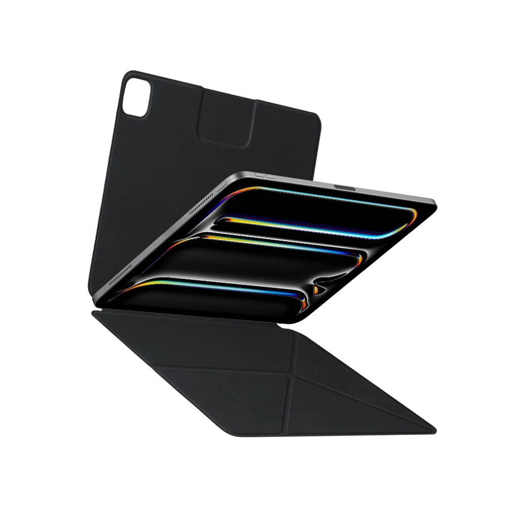 Apple iPad Pro 11 2024 Pitaka MagEZ Folio 2 Case with Pen Compartment and Stand, Black