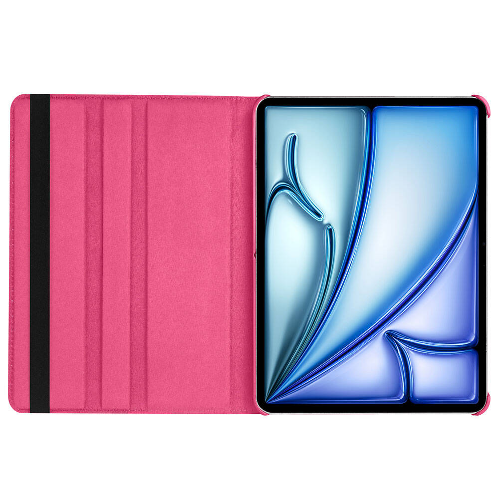 Apple iPad Pro 11 2024 Zore Rotating Stand Case Red