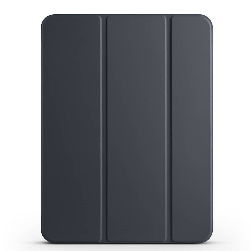 Apple iPad Pro 11 2024 Zore Smart Cover with Pencil Compartment and Stand 1-in-1 Case Black