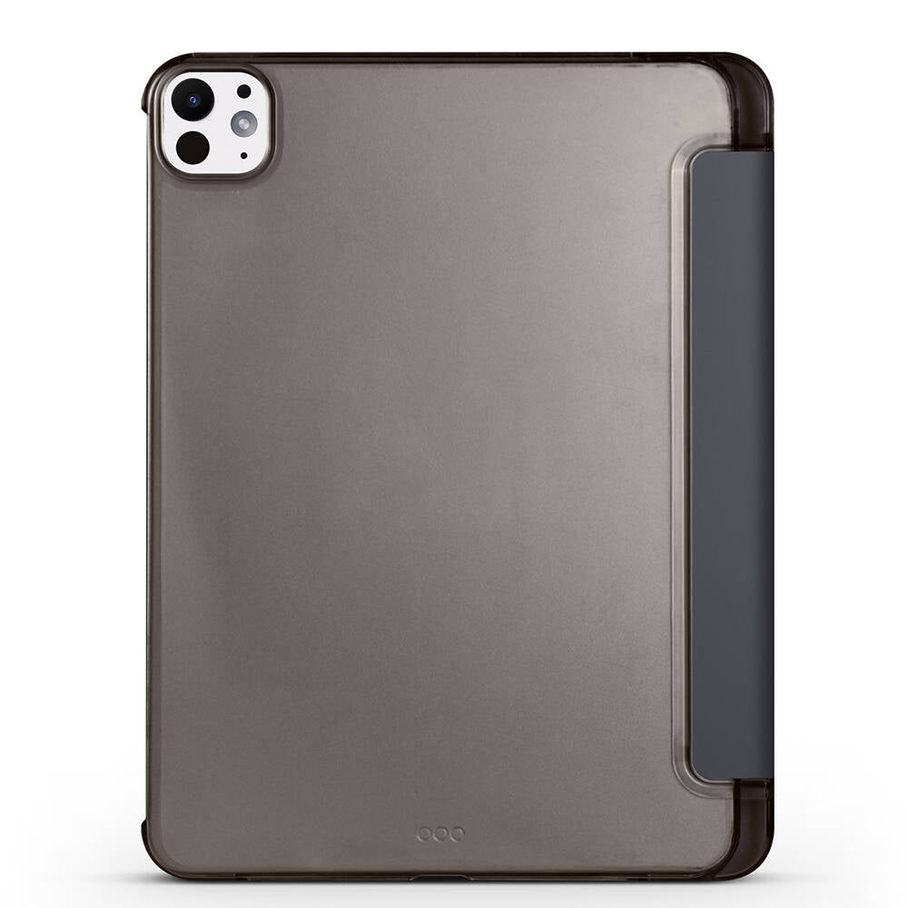Apple iPad Pro 11 2024 Zore Smart Cover with Pencil Compartment and Stand 1-in-1 Case Purple