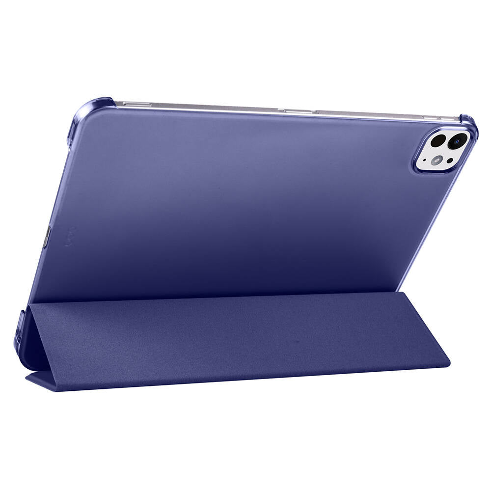 Apple iPad Pro 11 2024 Zore Smart Cover with Pencil Compartment and Stand 1-in-1 Case Gold