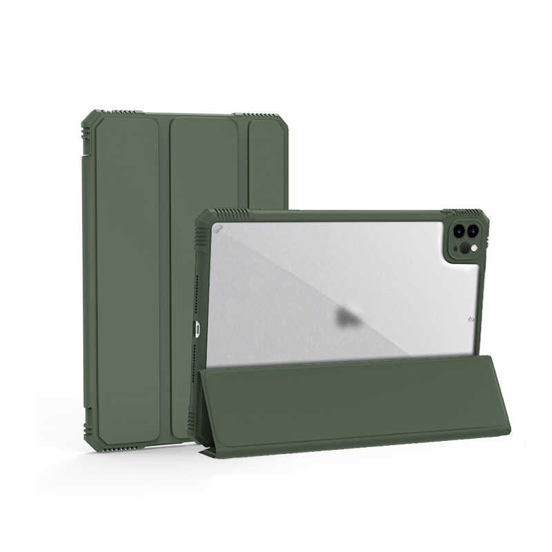 Apple iPad Pro 12.9 2020 (4th Generation) Wiwu Alpha Tablet Case Black