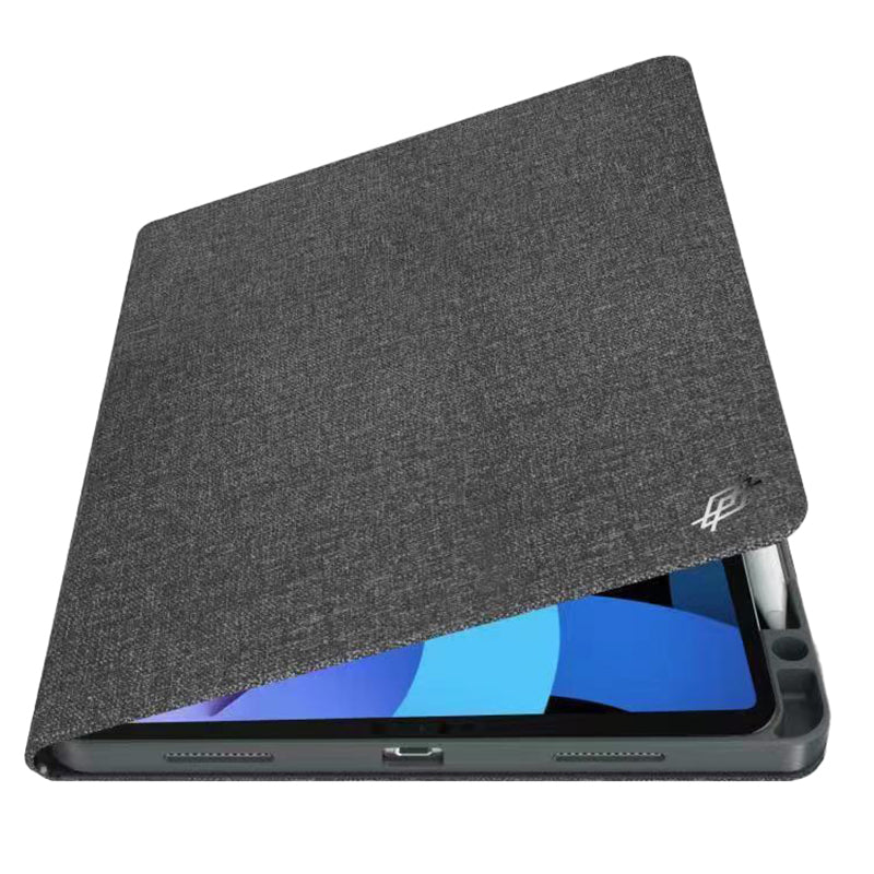 Apple iPad Pro 12.9 2022 M2 Raptic Smartstyle Stand Case with Pencil Compartment Black