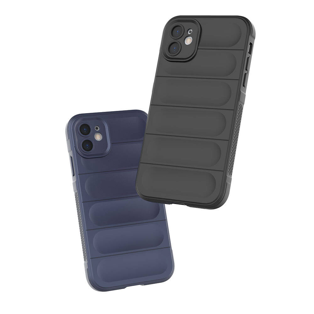 Apple iPhone 11 Case Flexible TPU Hollow Back Surface Design Zore Ethnic Silicone Cover Black