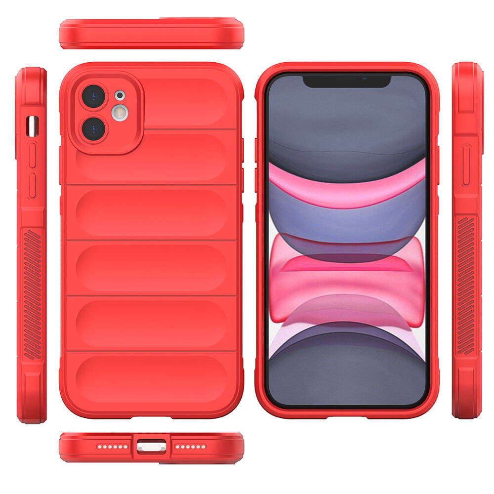 Apple iPhone 11 Case Flexible TPU Hollow Back Surface Design Zore Ethnic Silicone Cover Black