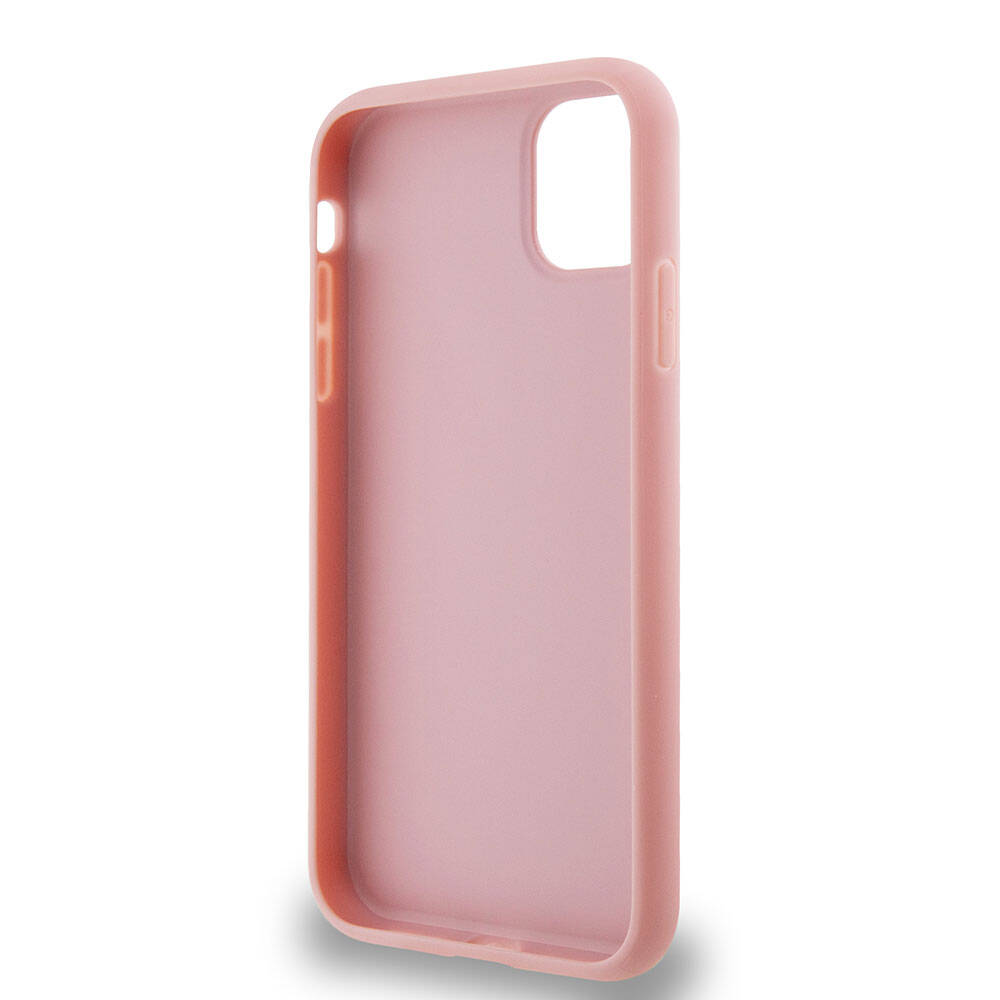 Apple iPhone 11 Case Guess Original Licensed 4G Large Metal Logo Glitter Cover Black