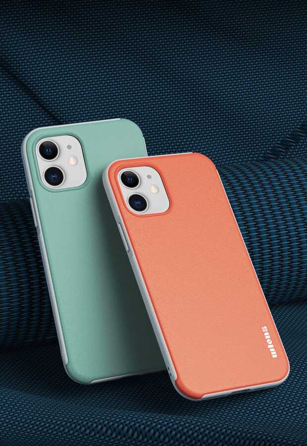 Apple iPhone 11 Kılıf Wlons Hill Kapak Sarı
