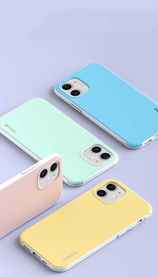 Apple iPhone 11 Kılıf Wlons Hill Kapak Pembe