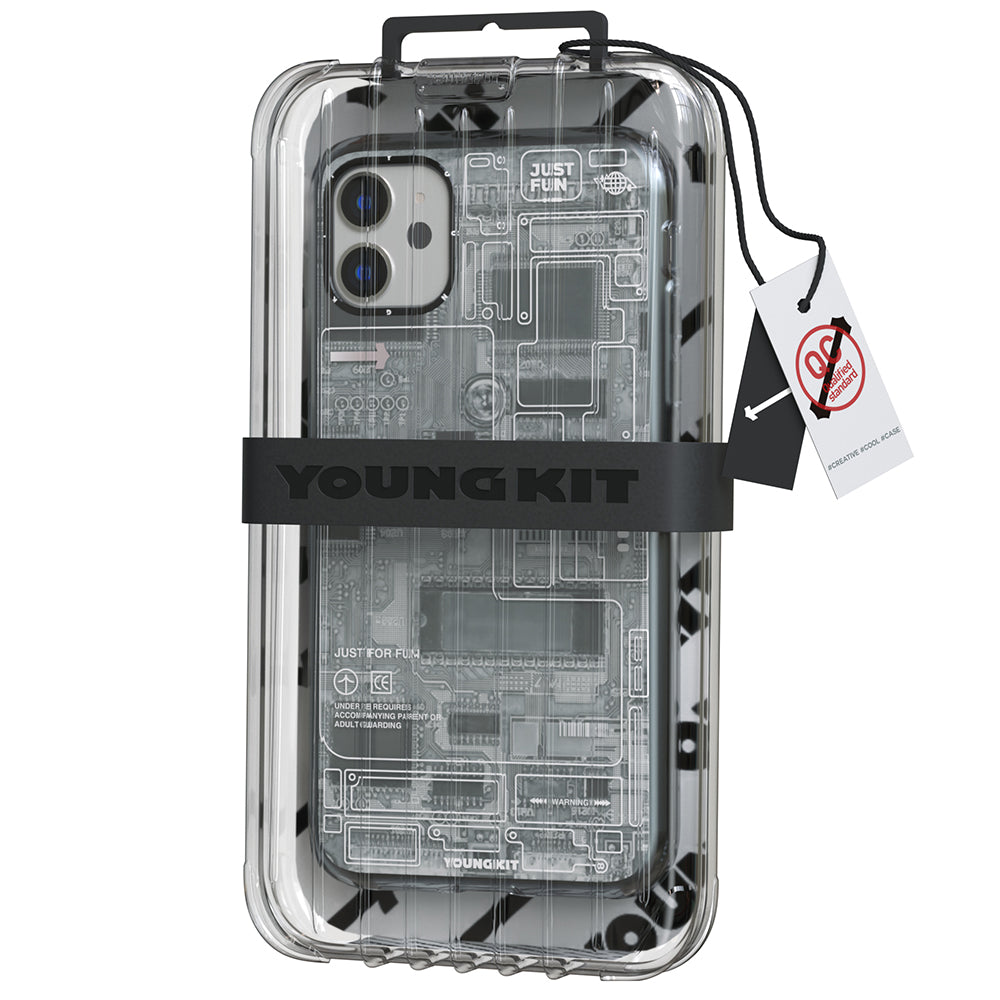 Apple iPhone 11 Case YoungKit Technology Series Cover White