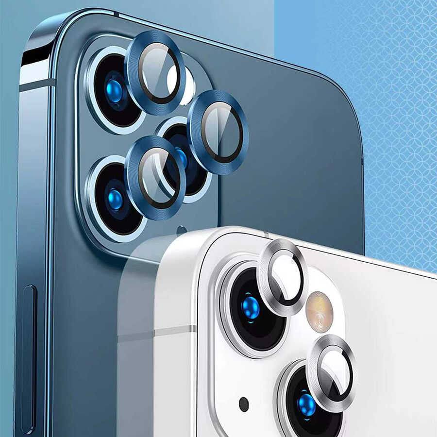 Apple iPhone 11 Pro Max Go Des Eagle Camera Lens Protector Silver