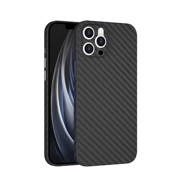 Apple iPhone 11 Pro Max Kılıf Wiwu Skin Carbon PP Kapak Siyah