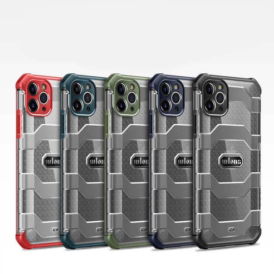 Apple iPhone 11 Pro Max Kılıf Wlons Mit Kapak Siyah