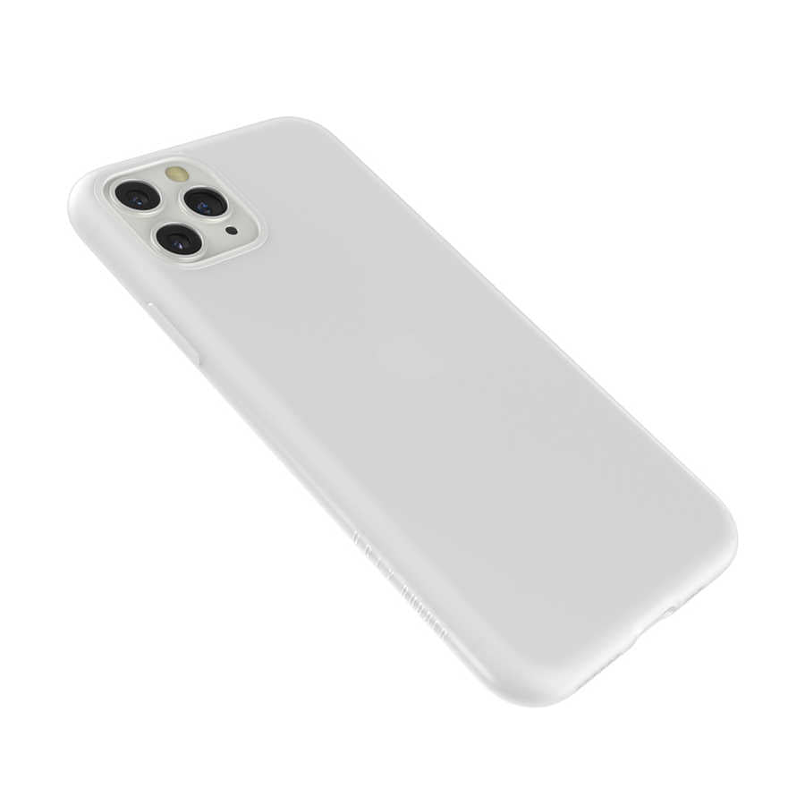 Apple iPhone 11 Pro Max UR Frost Skin Kapak Beyaz