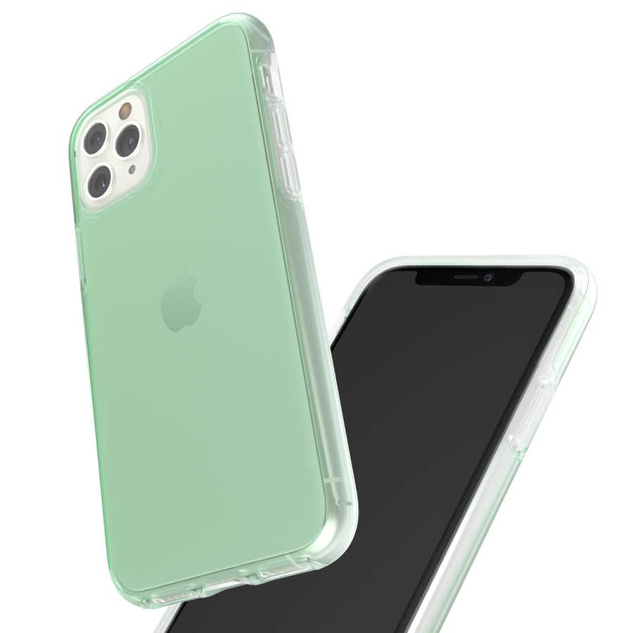Apple iPhone 11 Pro Max UR Ice Cube Kapak Yeşil