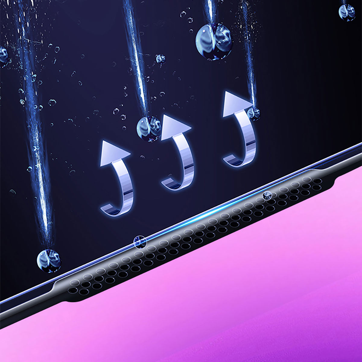 Apple iPhone 11 Pro Max Wiwu iVista Screen Matte Ultra Strong Tempered Matte Screen Protector Black